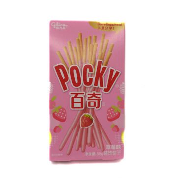 Palitos de galleta sabor fresa POCKY Wanmei Market