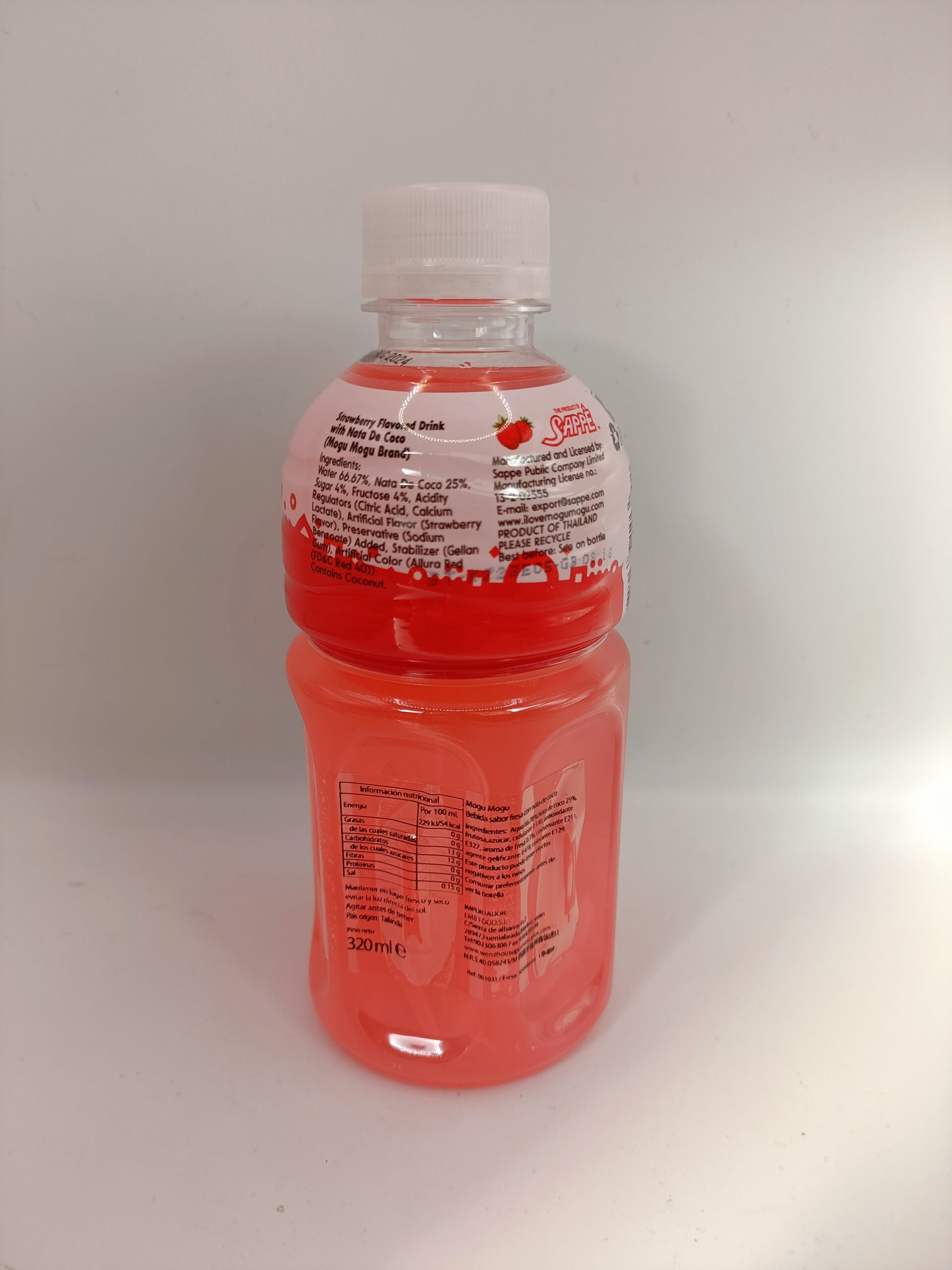 Bebida Mogu Mogu fresa & jelly - Imagen 2