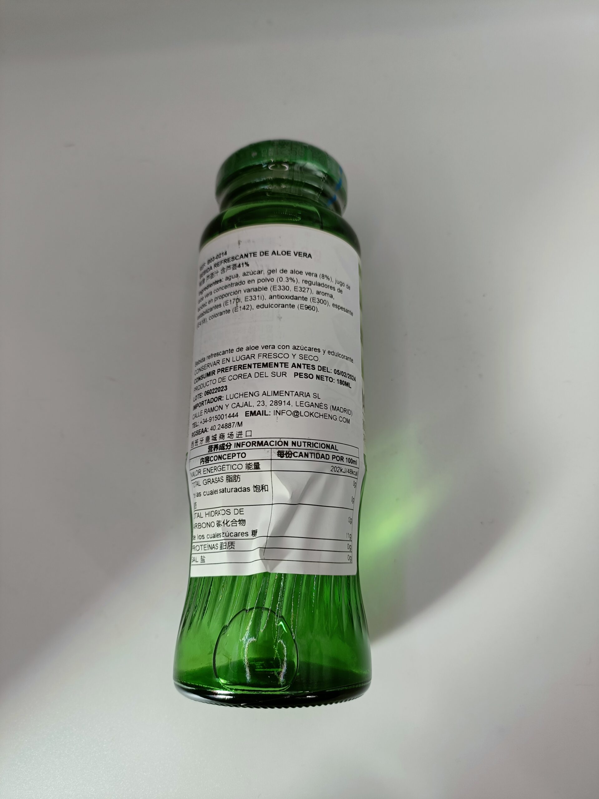 Bebida refrescante de aloe vera NATURE - Imagen 2