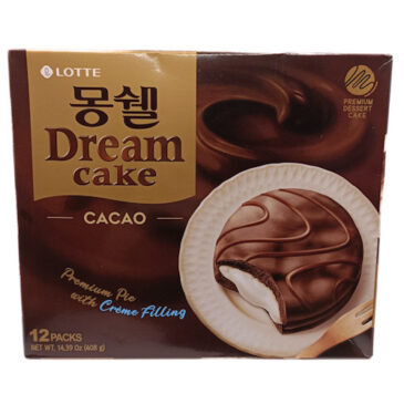 Pastel de cacao relleno de crema LOTTE Wanmei Market