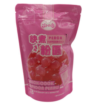 Perlas de tapioca sabor melocotón LOKCHENG Wanmei MARKET