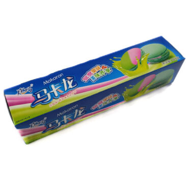 Macaron sabor fresa y vainilla ZHEN QIAO Wanmei Market