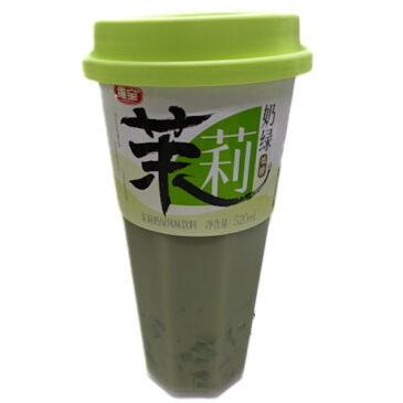 Té sabor jazmín y perlas de coco (bubble tea) Wabmei Market