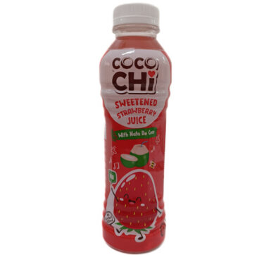 Bebida sabor fresa con nata de coco Wanmei Market