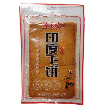 Snack de trigo y soja en láminas picante LA FU REN Wanmei Market