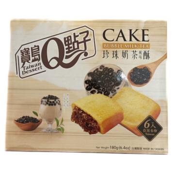 Pastel de bubble tea TAIWAN Q Wanmei Market