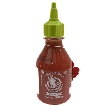 Salsa sriracha sabor wasabi FLYING GOOSE BRAND Wanmei Market