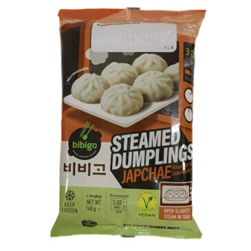 Dumplings de japchae BIBIGO Wanmei Market