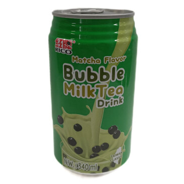 Bubble tea sabor matcha RICO Wanmei Market