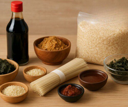 10 ingredientes básicos de la despensa asiática en Wanmei Market