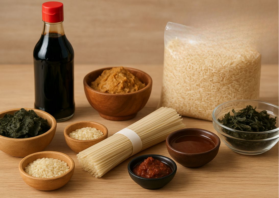 10 ingredientes básicos de la despensa asiática en Wanmei Market